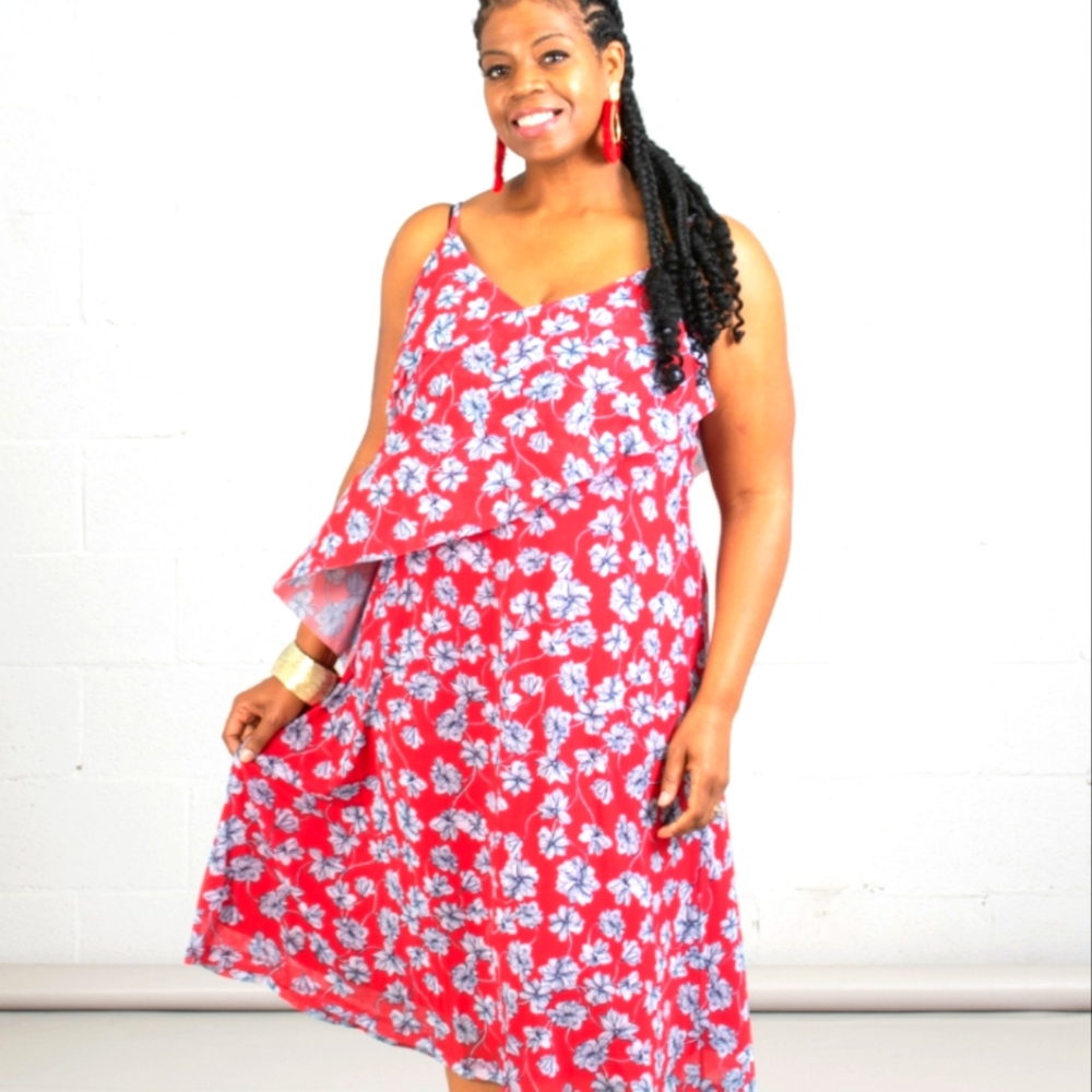 Summer Floral Fun in a Dress